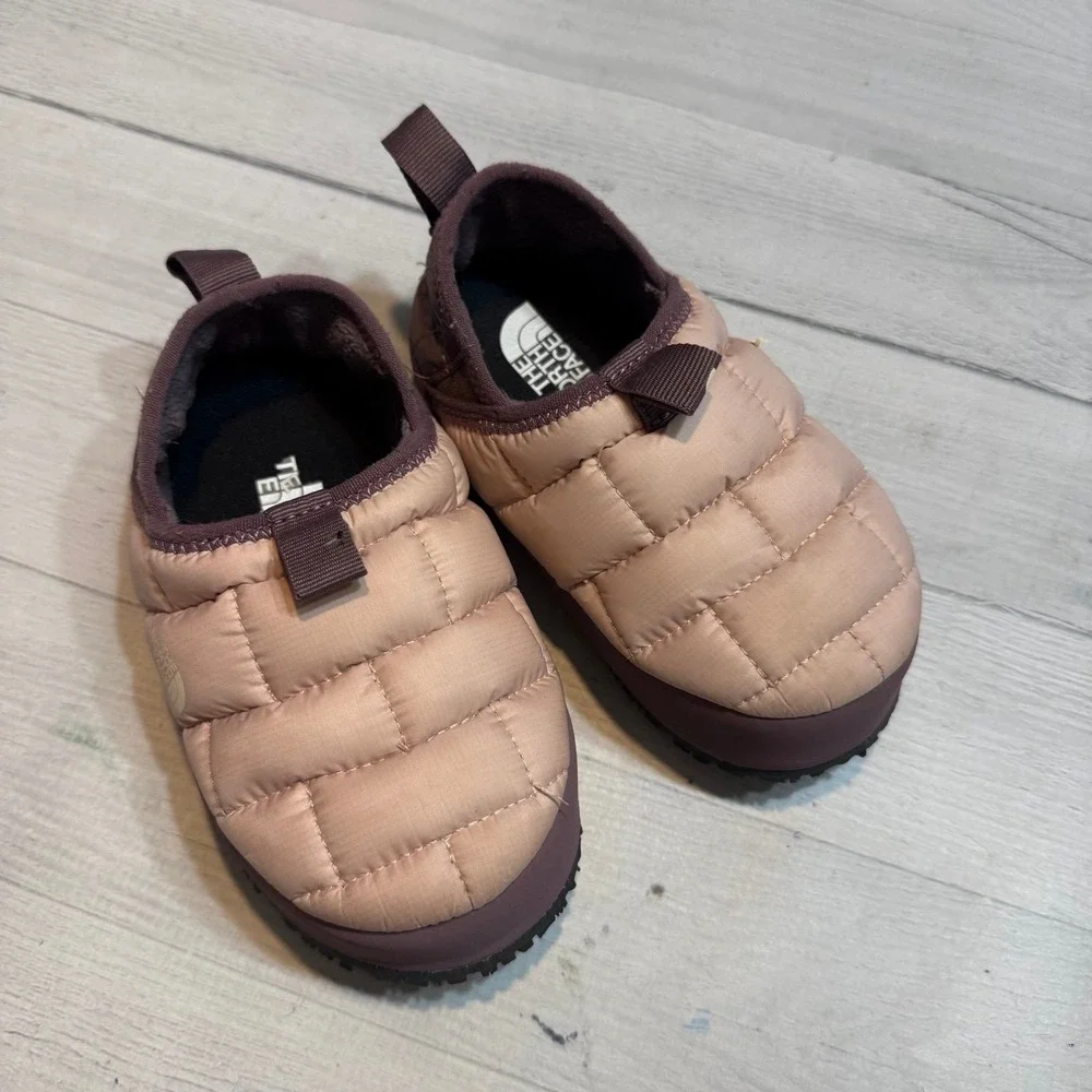 THE NORTH FACE thermal traction mule Slipper‎ shoes pink moss fawn grey kids 11